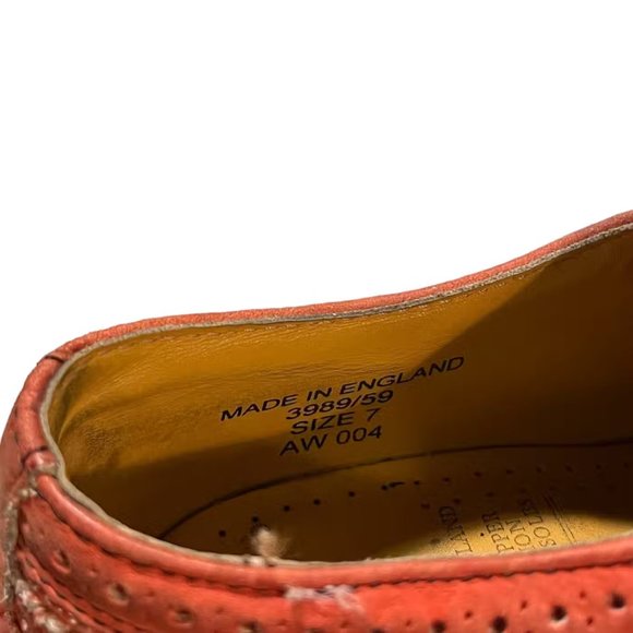 Dr. Martens 3989 Brogue Shoes Made in England Men\'s US size 8 main image 5